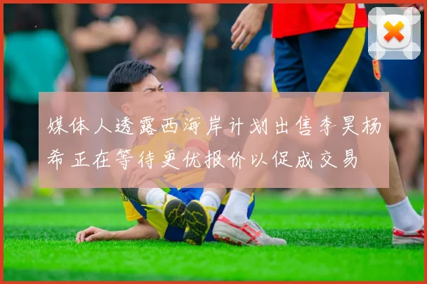 媒体人透露西海岸计划出售李昊杨希正在等待更优报价以促成交易